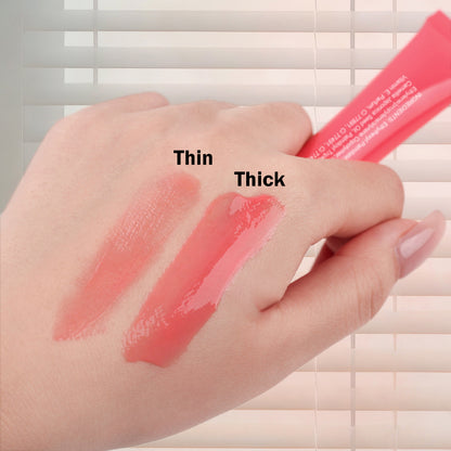 10 Shade Polypeptide Lip Tint Nude Lip Gloss Moisturizing Lip Oil Long Lasting 10Ml