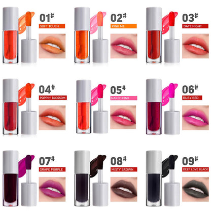 9 color lip stain lip gloss lip tint multifunction blush liquid eyeshadow