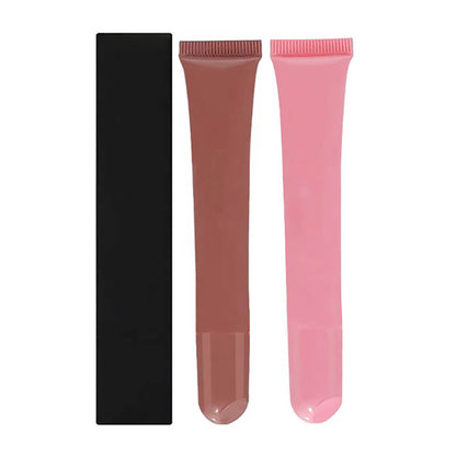 8 Color Peptide Lip Gloss Vitamin E Lip Plumping Oil Moisturizing Lip Glaze