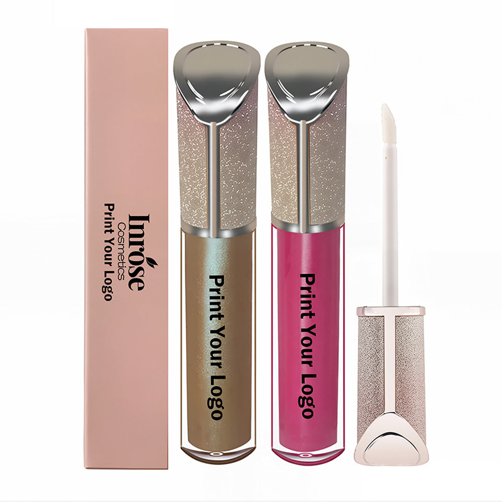 64 Color Lip Gloss Nude Moisturizing High Pigmented Beveled Diamond Tube