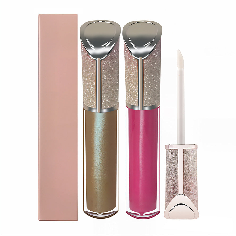 64 Color Lip Gloss Nude Moisturizing High Pigmented Beveled Diamond Tube