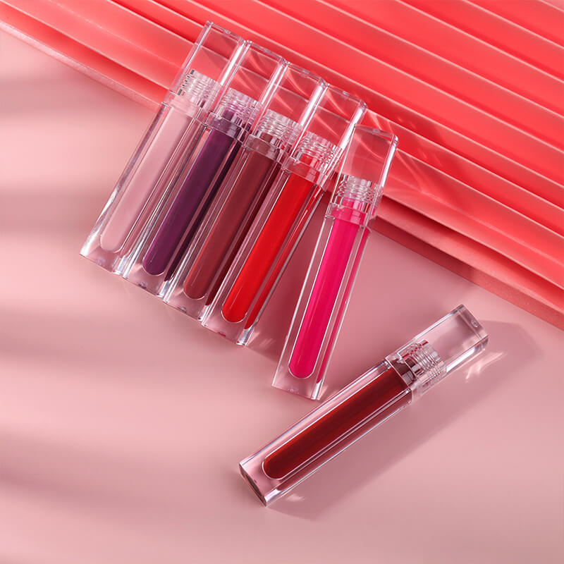 New 6 color lip gloss nude lip glaze long lasting high pigmented private label
