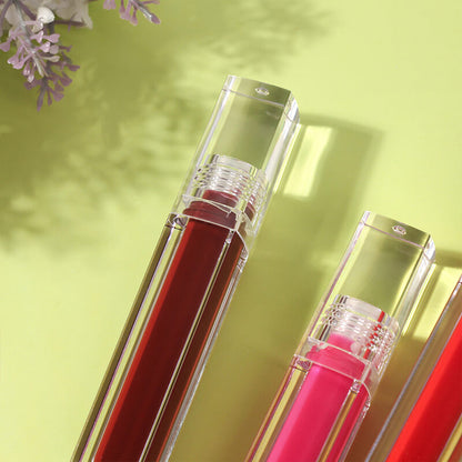 New 6 color lip gloss nude lip glaze long lasting high pigmented private label