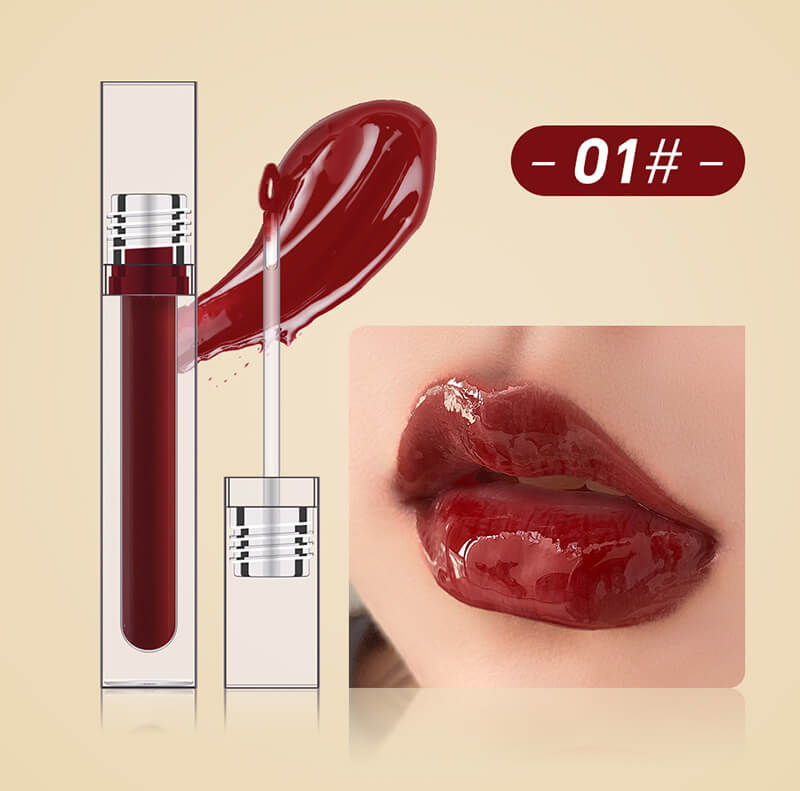 New 6 color lip gloss nude lip glaze long lasting high pigmented private label