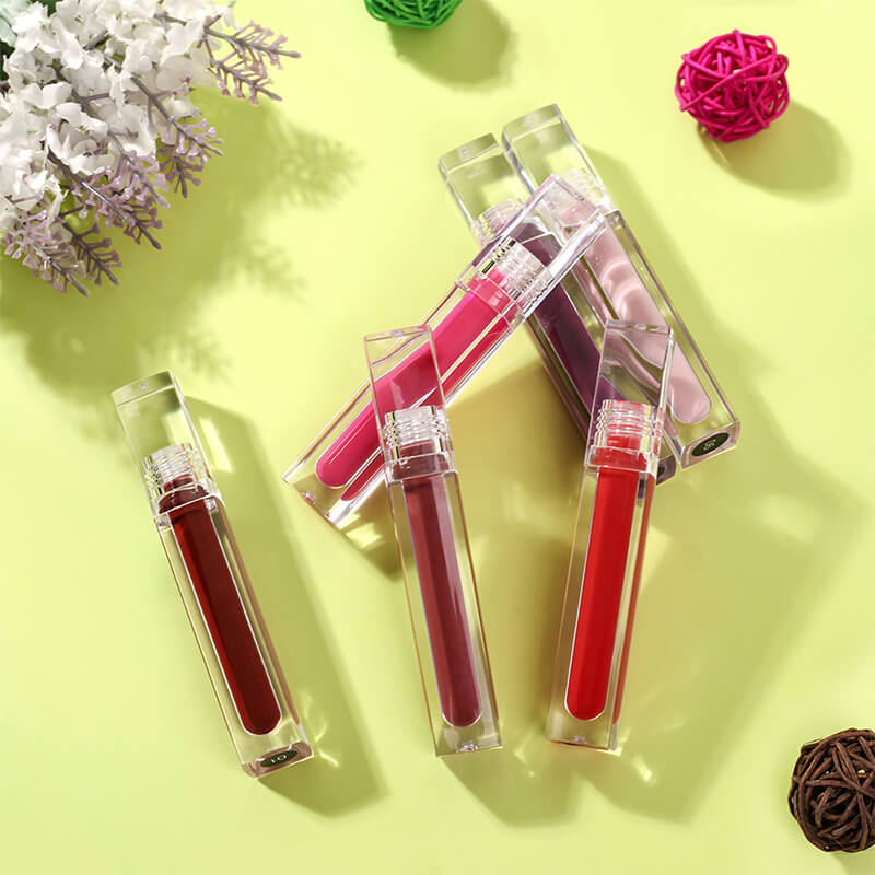 New 6 color lip gloss nude lip glaze long lasting high pigmented private label
