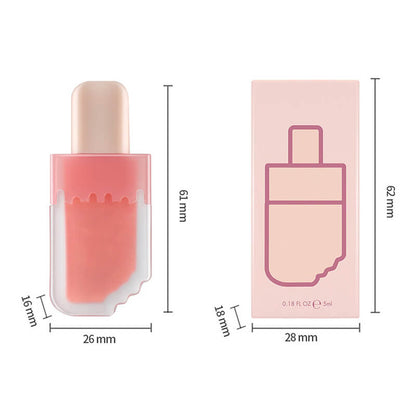 26 color lip gloss ice cream lip glaze moisturizing shimmer vegan
