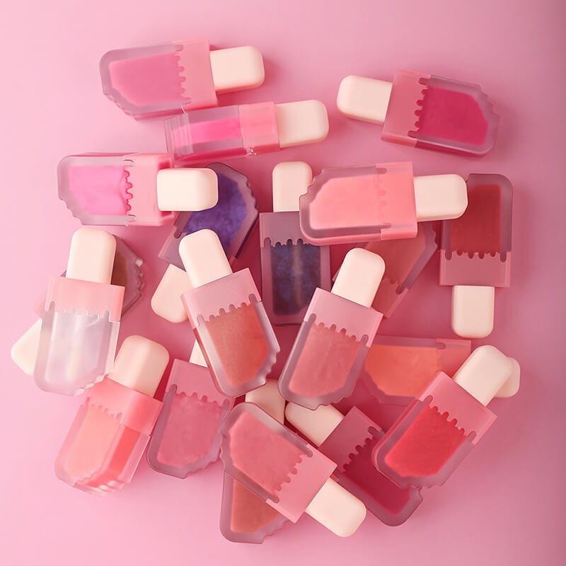 26 color lip gloss ice cream lip glaze moisturizing shimmer vegan
