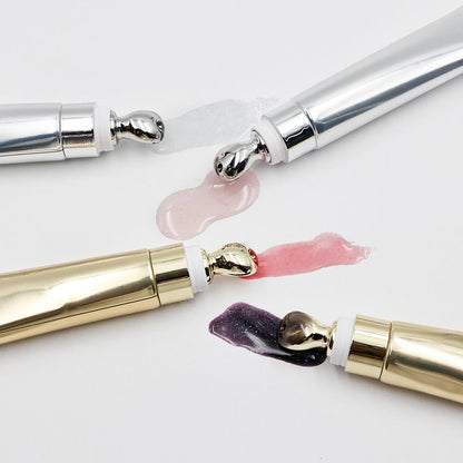 83-Color Warm Brown Lip Gloss Custom Nude Hydrating High Shine Massage Head