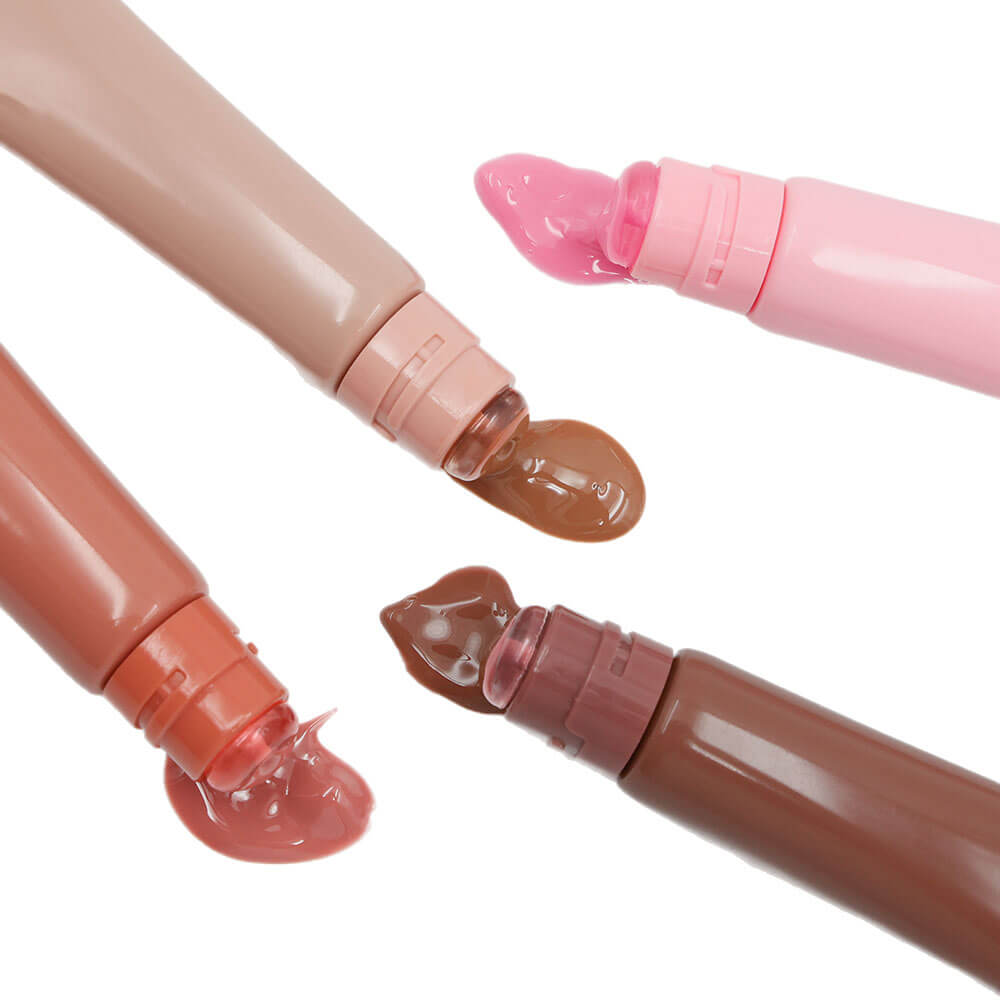 8 color lip plumping lip gloss moisturizing natural lip balm vegan cruelty free