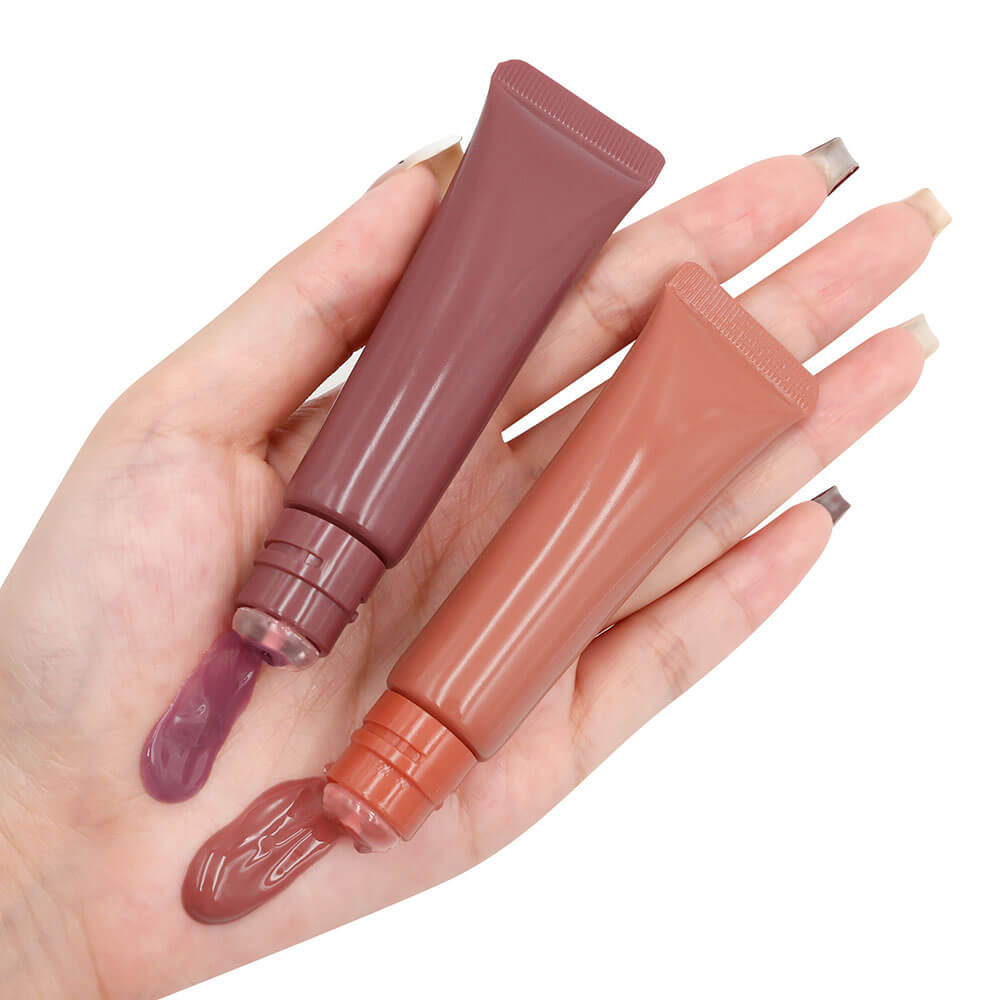 8 color lip plumping lip gloss moisturizing natural lip balm vegan cruelty free