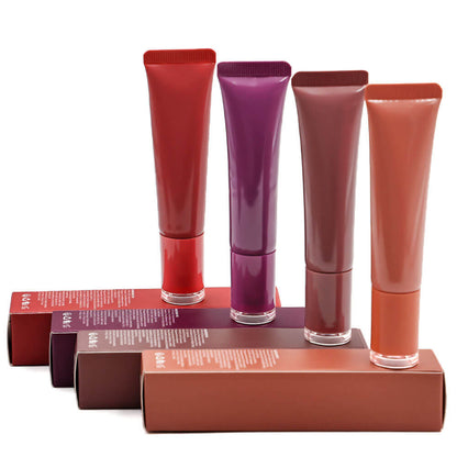 8 color lip plumping lip gloss moisturizing natural lip balm vegan cruelty free