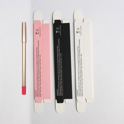 15 color matte lip liner gold lip pencil waterproof high pigmented