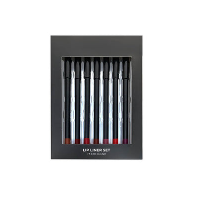 7-Piece Lip Kit Matte Lip Liner & Lipstick Set Waterproof Long Lasting Vegan