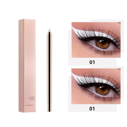 4 color eyeliner gel eye line pen automatic extendable waterproof long-lasting