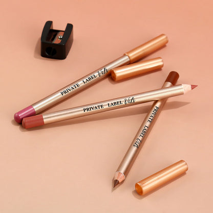 13 Color Matte Lip Liner Nude Wooden Lipstick Waterproof Long-Lasting Vegan