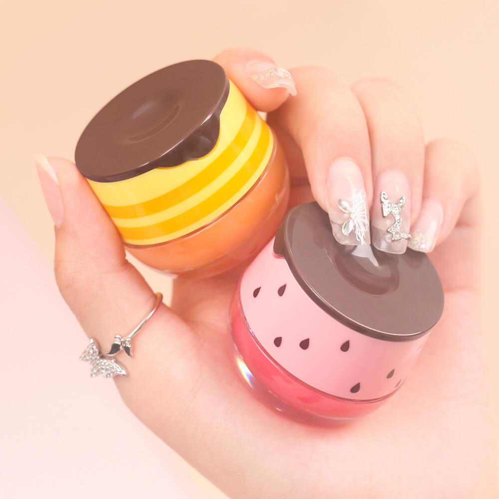 2 Flavors Lip Mask Honey Strawberry Lip Cream Fades Lip Lines Moisturizing