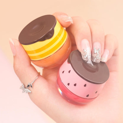 2 Flavors Lip Mask Honey Strawberry Lip Cream Fades Lip Lines Moisturizing