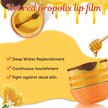 2 Flavors Lip Mask Honey Strawberry Lip Cream Fades Lip Lines Moisturizing