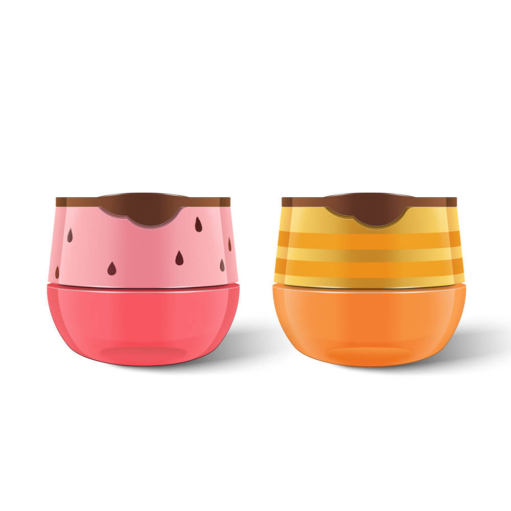 2 Flavors Lip Mask Honey Strawberry Lip Cream Fades Lip Lines Moisturizing