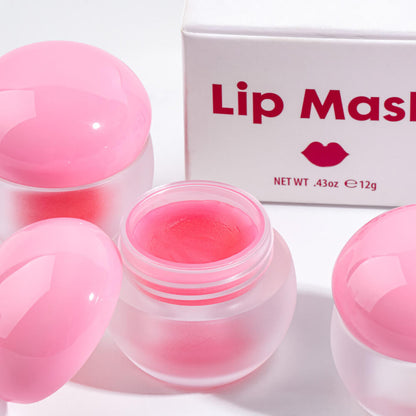 3 Scents Lip Mask Exfoliating Line-Smooth Anti-Cracking Nourish Moisturizing
