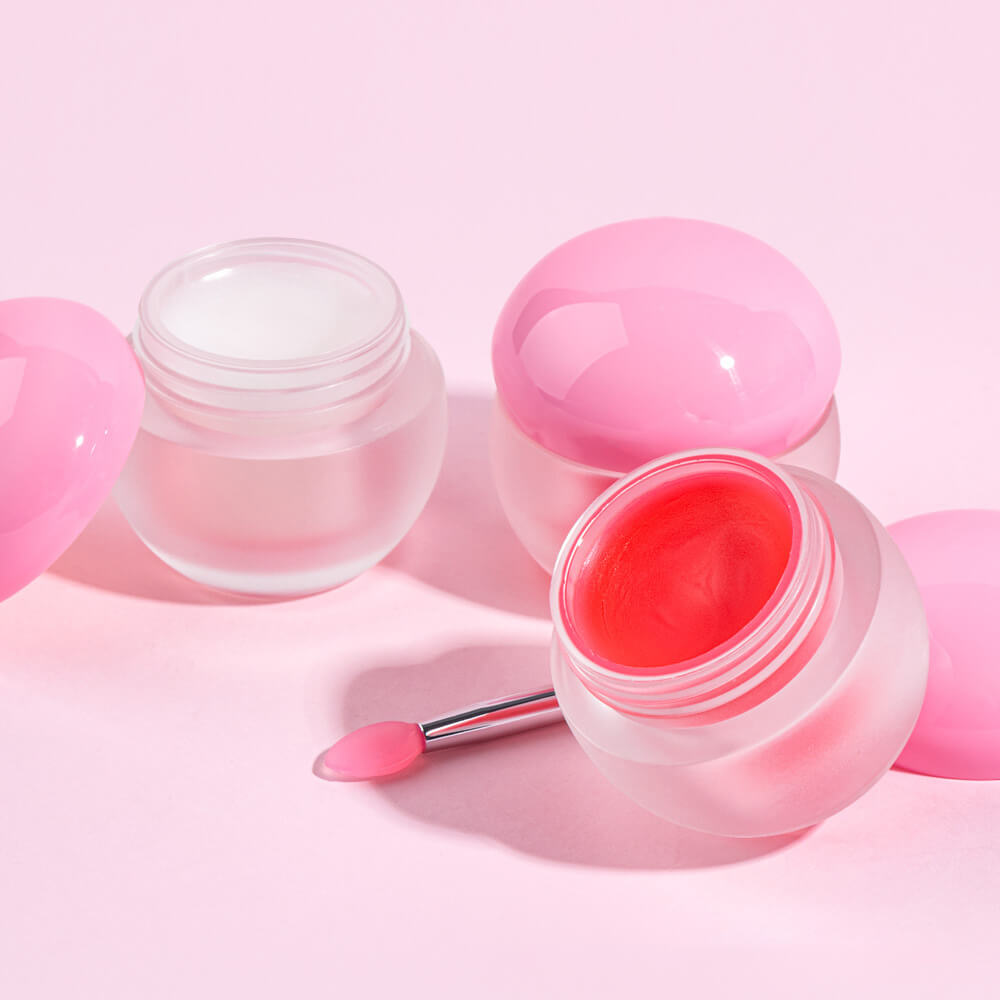 3 Scents Lip Mask Exfoliating Line-Smooth Anti-Cracking Nourish Moisturizing