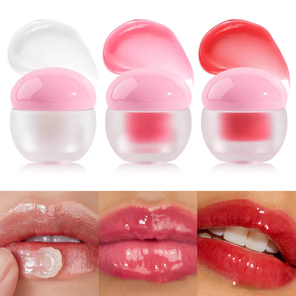 3 Scents Lip Mask Exfoliating Line-Smooth Anti-Cracking Nourish Moisturizing