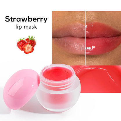 3 Scents Lip Mask Exfoliating Line-Smooth Anti-Cracking Nourish Moisturizing