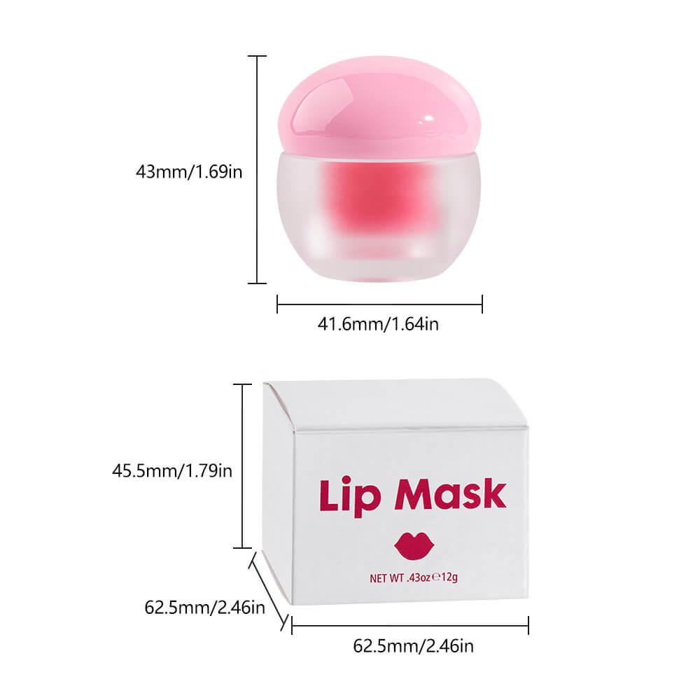 3 Scents Lip Mask Exfoliating Line-Smooth Anti-Cracking Nourish Moisturizing