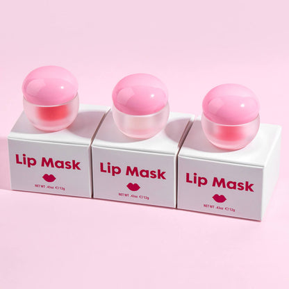 3 Scents Lip Mask Exfoliating Line-Smooth Anti-Cracking Nourish Moisturizing