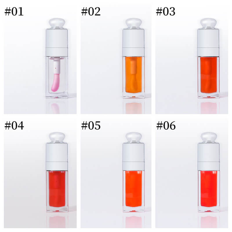 6 color lip oil lip plumping oil pouty moisturizing nourishing glossy