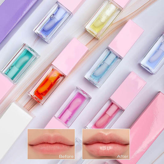 42 color lip oil botanical moisturizing lip plumping lip gloss vegan cruelty free