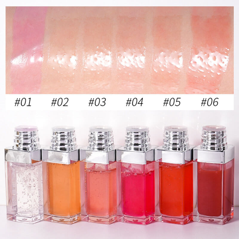 6 color lip oil lip plumping oil pouty moisturizing nourishing glossy