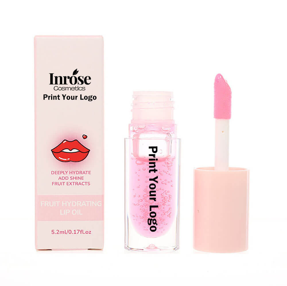 5 colors fruity lip oil moisturizing lip balm lip plumping oil vegan