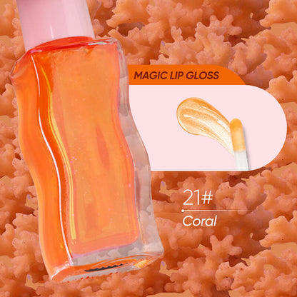 20 color lip oil plump lips protect lip gloss temperature changing color