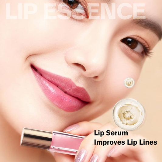 Collagen Infused Lip Serum Plumping Lip Gloss Hydrating Gel Line Smoothing