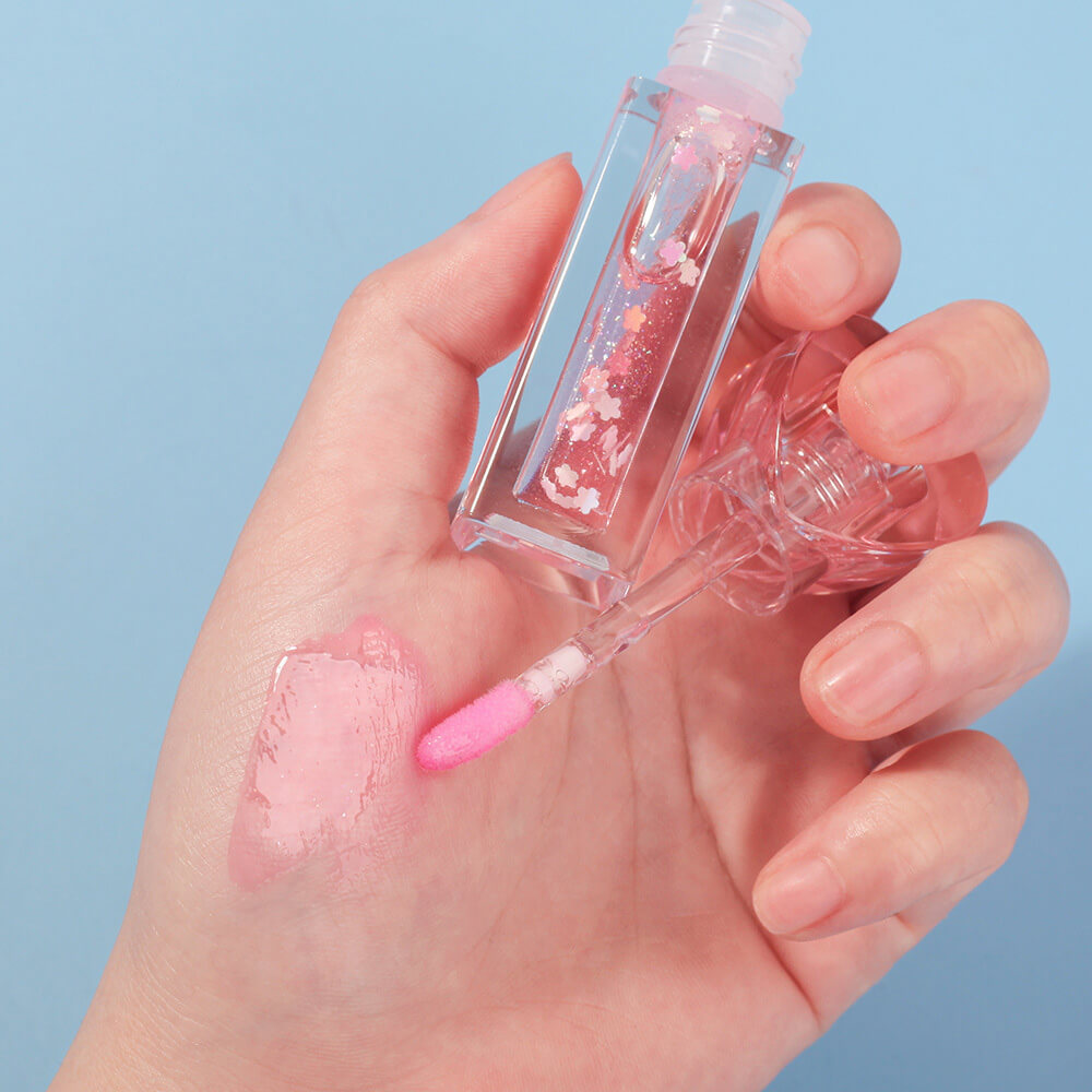 6-Shade Color-Changing Lip Oil Shimmer Vanilla-Infused Moisturizing Lip Balm