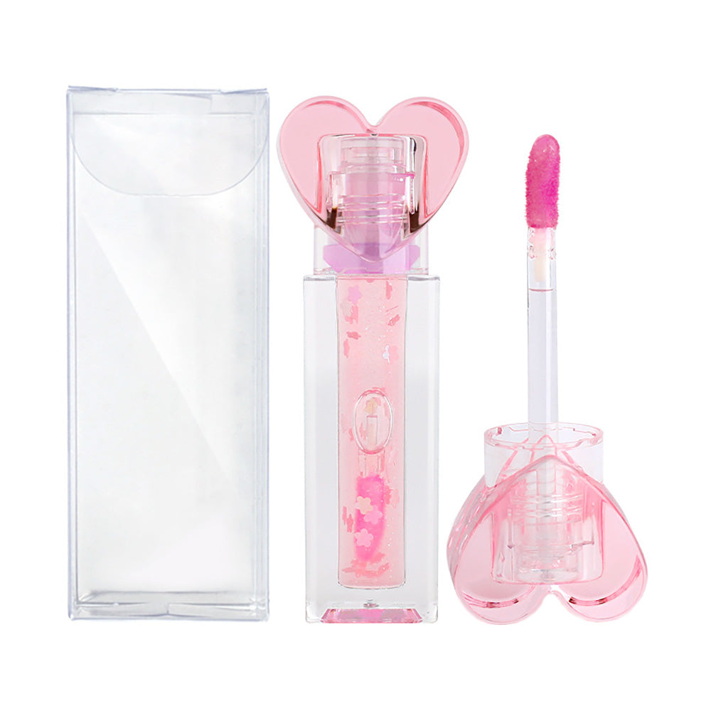 6-Shade Color-Changing Lip Oil Shimmer Vanilla-Infused Moisturizing Lip Balm