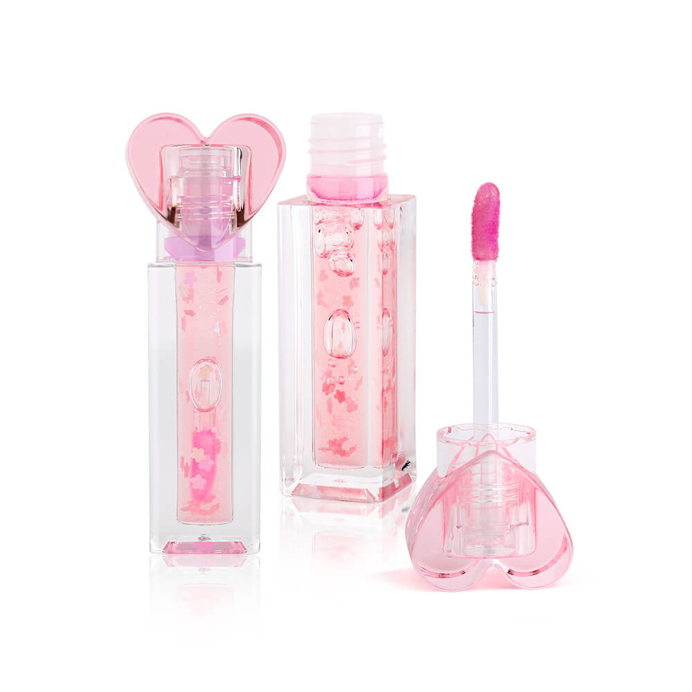 6-Shade Color-Changing Lip Oil Shimmer Vanilla-Infused Moisturizing Lip Balm