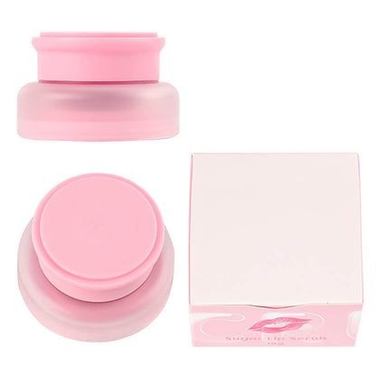 Strawberry lip scrub exfoliating nourishing protective lip care