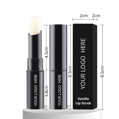 Vanilla Lip Scrub Stick Lip Care Color Lightening Exfoliating Dead Skin Removal