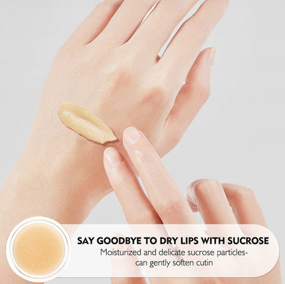 Lip scrub organic exfoliating vegan lightening moisturizing lip care