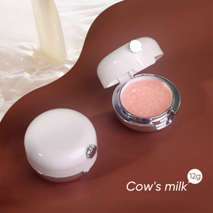 7 color air cushion lip scrub fruit lip cream lightens lip lines tender lips