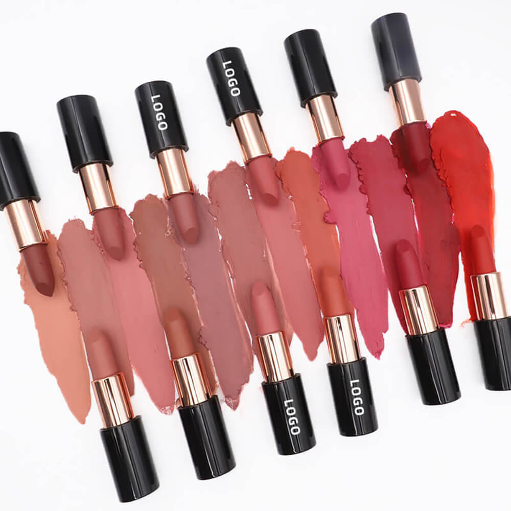 24 Color Matte Lipstick High Pigmented Long Lasting Vegan Private Label