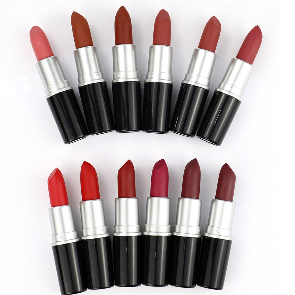 14 Color Bullet Matte Lipstick Moisturizing Long Lasting Waterproof Private Label