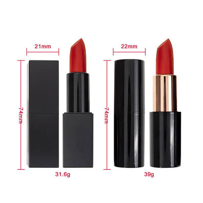 24 Color Matte Lipstick High Pigmented Long Lasting Vegan Private Label