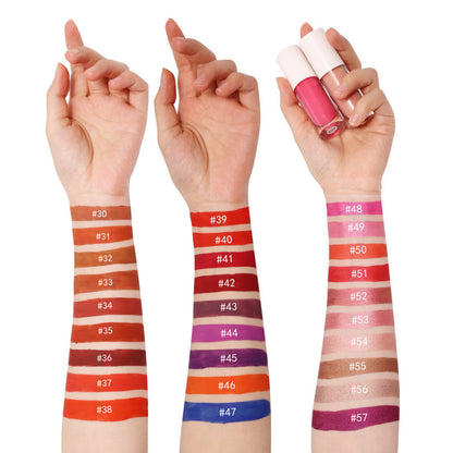 3 In 1 Liquid Lipstick Set Matte Non-Stick Long Lasting Vegan Private Label