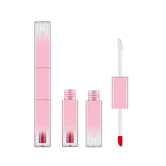 7 color lip gloss double-ended lip tint & lip oil long lasting vegan