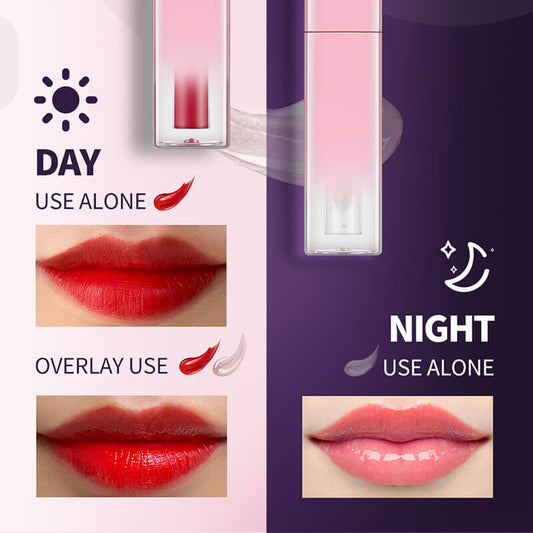 7 color lip gloss double-ended lip tint & lip oil long lasting vegan