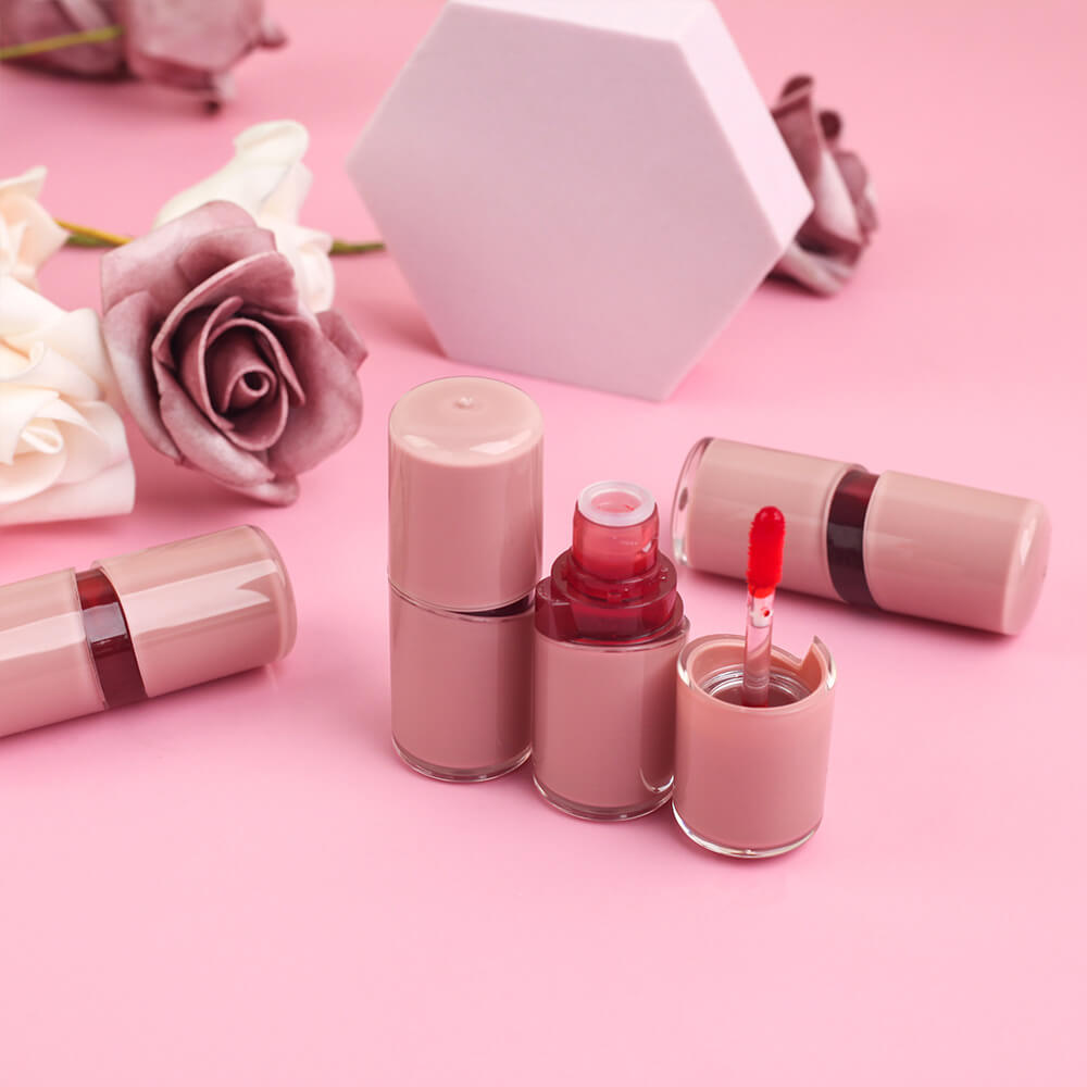 4-Color Peel-Off Lip Tint Matte Non-drying Lip Gloss with Lasting Stain