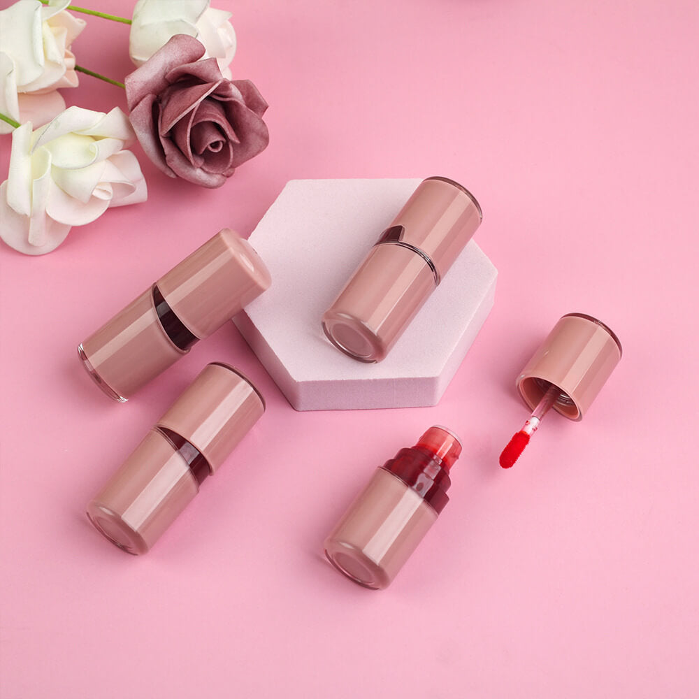 4-Color Peel-Off Lip Tint Matte Non-drying Lip Gloss with Lasting Stain